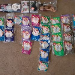 Ronald McDonald Old Happy Meals Stuffed animals Lot