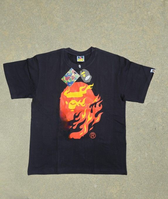 BAPE Flame Ape Head Tee