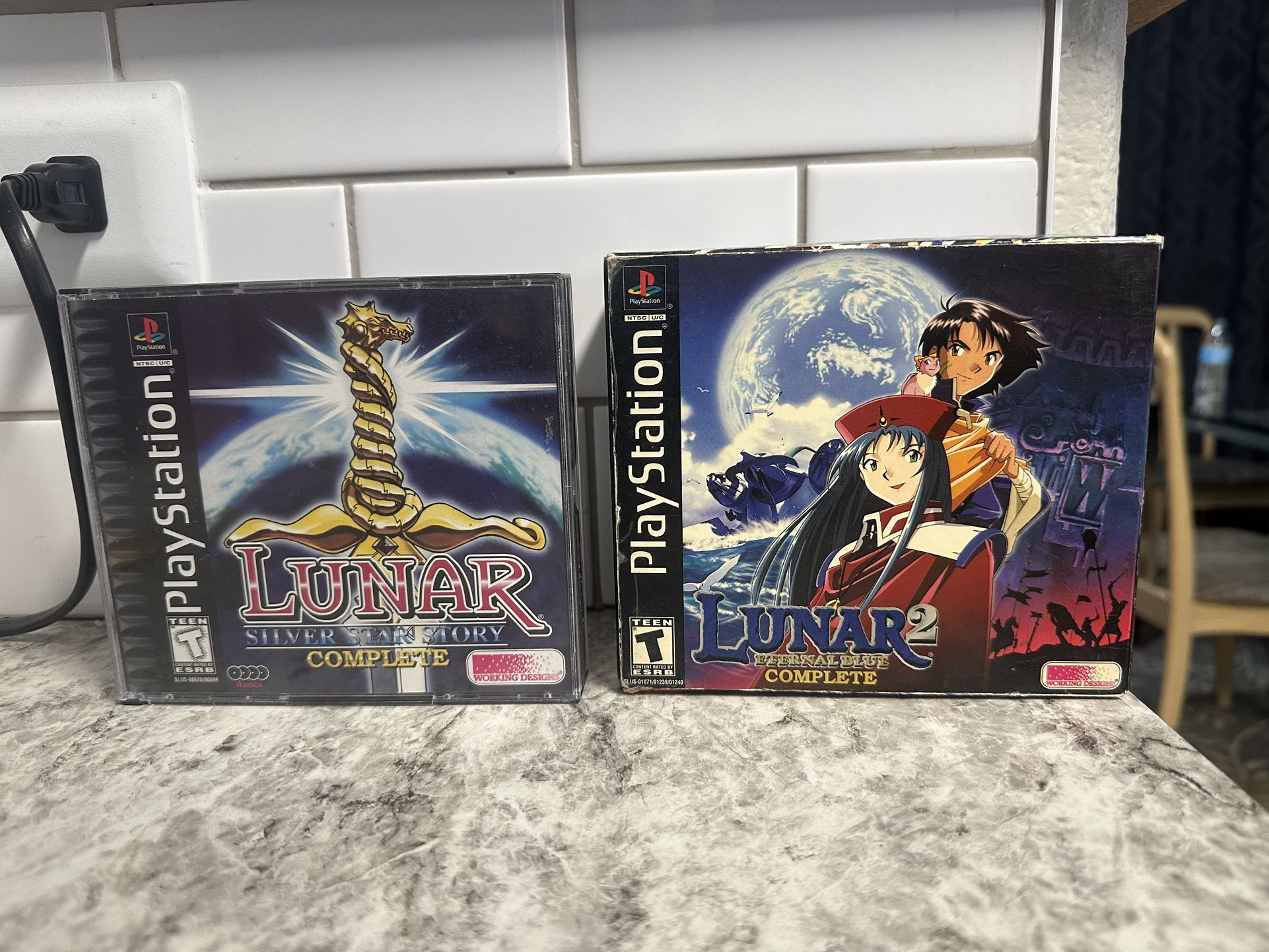 Lunar Silver Star Story Complete And Lunar 2 Eternal Blue Complete
