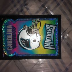 Carolina Panthers Retro Sticker
