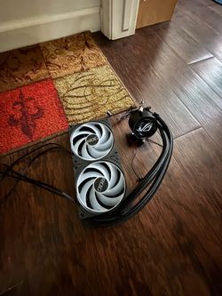 Asus CPU Cooler 240mm RGB READ DESCRIPTION ONLY FOR AMD CPU’s PICK UP ONLY NO TRADE FIRM ON PRICE 💲45
