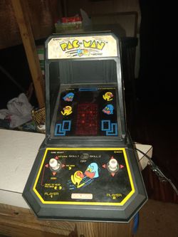 Vintage coleco pacman mini arcade