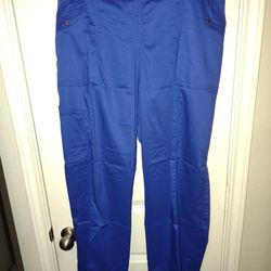 Women's Large Genuine Dickies Straight Leg Pull-On Scrub Pants