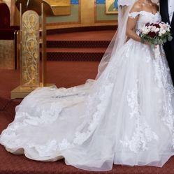 Custom Made Wedding Dress