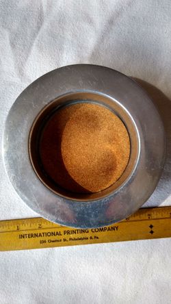 Pewter Wine Bottle Coaster