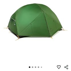 Naturehike Mongar 2 Person Backpacking Tent, 3 Season Ultralight Lightweight 2 Person Tent, Double Layer Free Standing Tents for Camping Hiking Cyclin