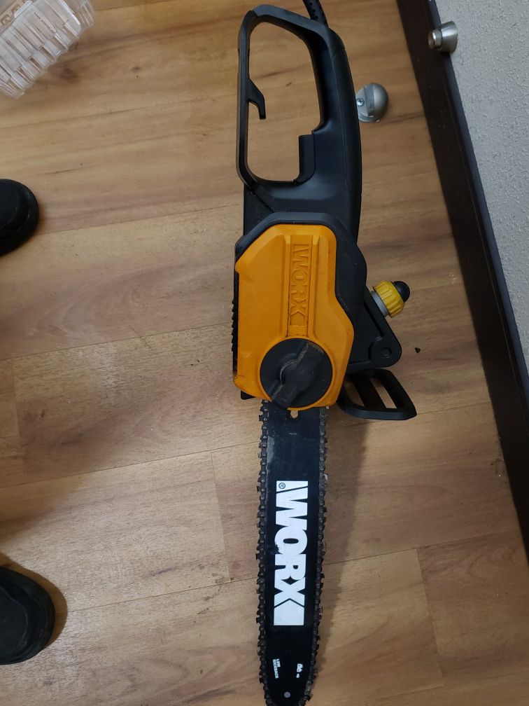 Worx electric chainsaw
