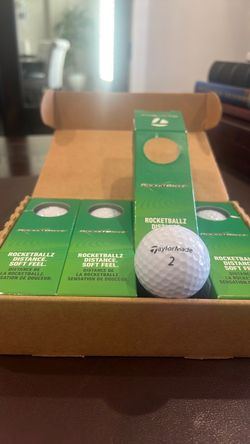 TaylorMade Rocketballz Distance Golf Balls 60 Compression 12 Pack White