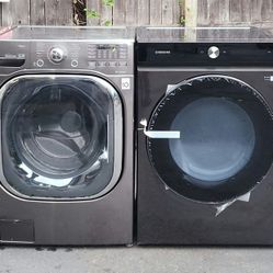 LG Washer & Samsung Dryer NEW! ELECTRIC 