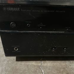 Yamaha Natural Sound Av Receiver RX-479