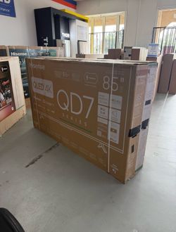 85” Hisense QLED QD7 4K UHD Smart Google tv