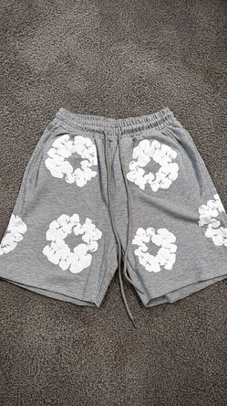 Denim tear shorts