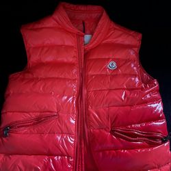 Red Moncler Vest 