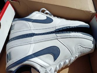 Nikes White And Blue