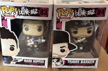 Funko POP! Blink-182 Mark Hoppus #83 & Travis Barker #84