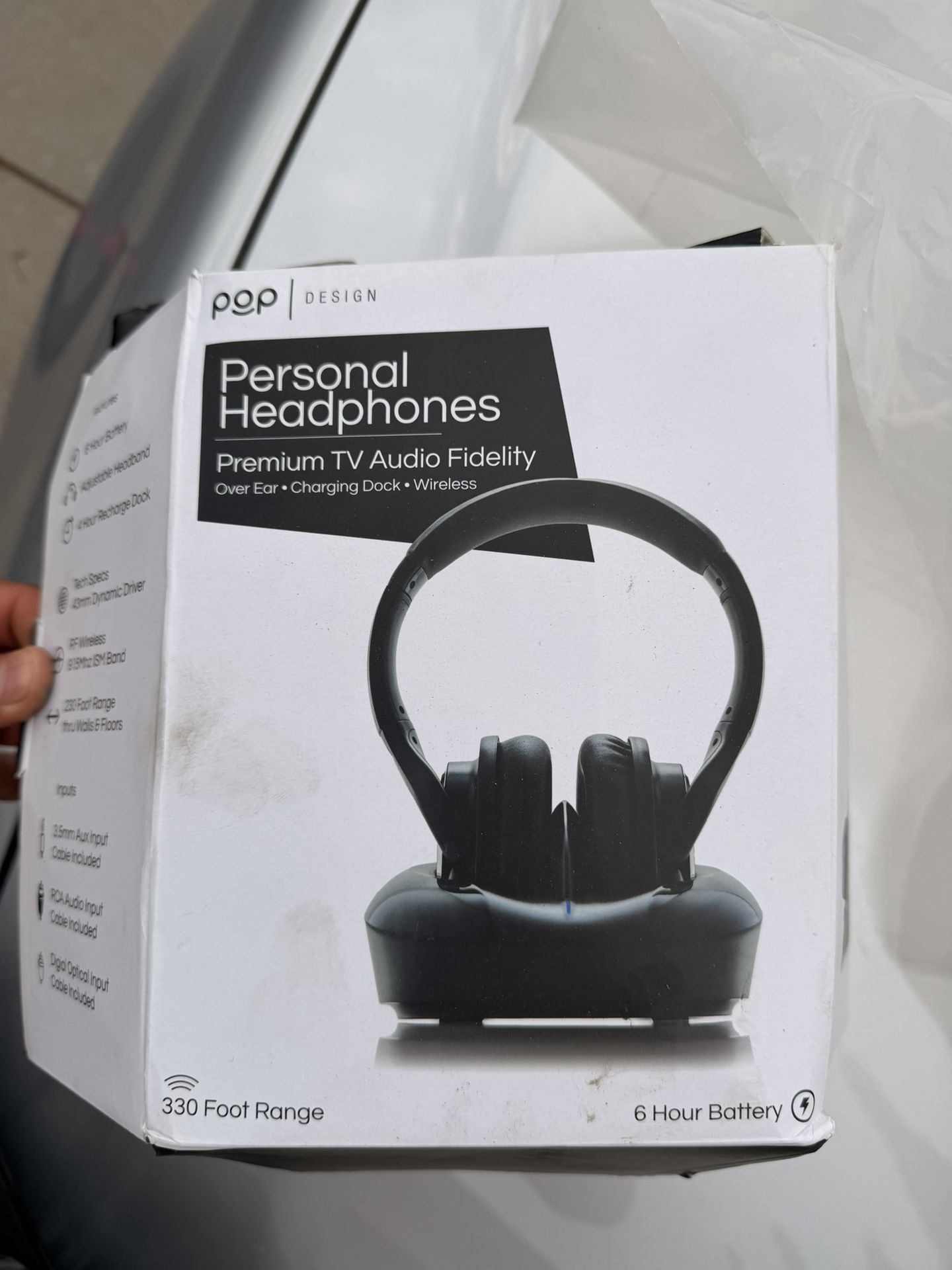 : iLive Wireless RF Headphones (Model IAHRF79B)