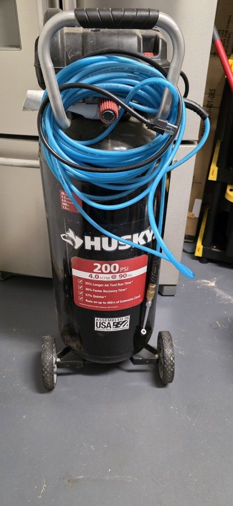 husky 200 PSI air compressor