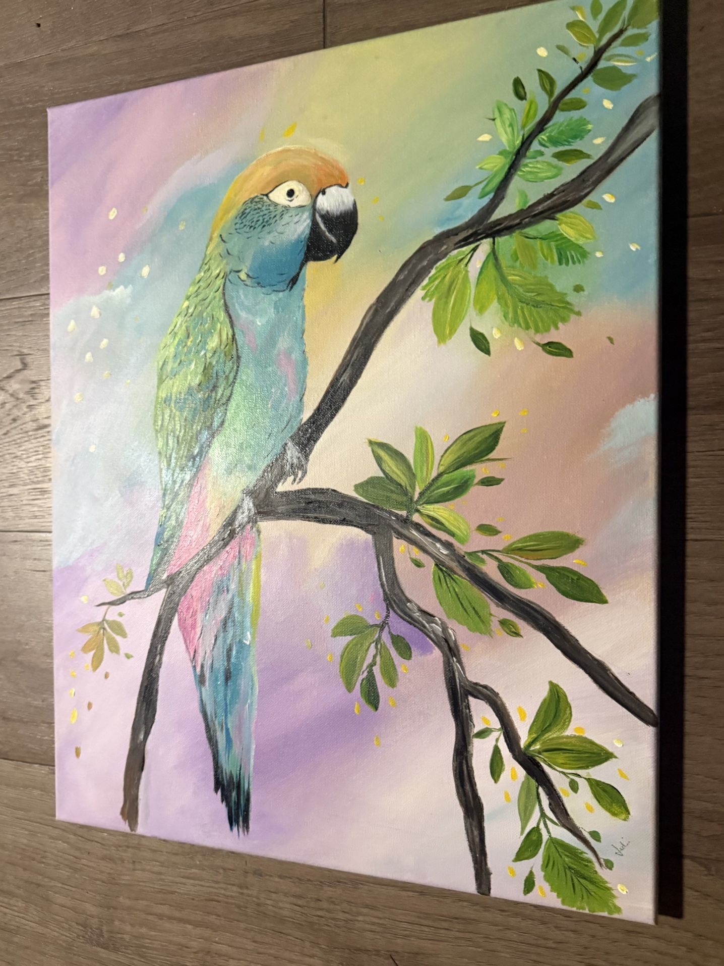 Art. Abstract Art. Wall Art. Acrylic Art. Bird Art.