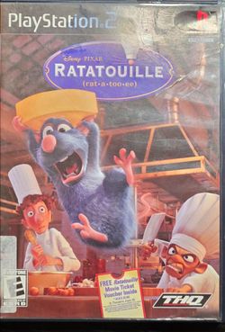 🎮 Disney Pixar Ratatouille – PlayStation 2 (PS2) – Complete w/ Manual