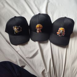 Demon Slayer Hat Set Of 3 