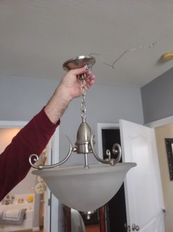 3 Light Pedant Classic Nickel Light