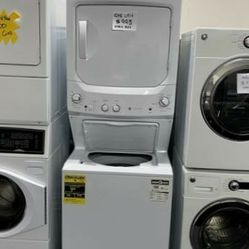Brand New Stackable Dryer & Washer Laundry Center GE & Frigidaire