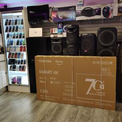 Toshiba Smart TV 4K de 65 pulgadas — ¡Totalmente nueva! — Oferta especial en efectivo: $299
