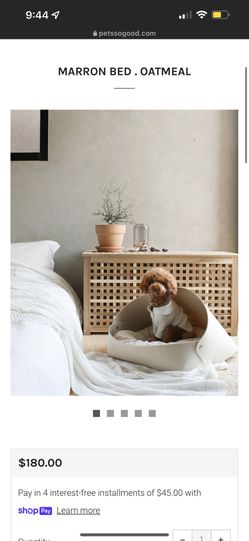 Marron Bed, Dog Bed, Pet Bed