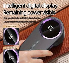 Electric Fabric Shaver, Clothes Scraper and Trimmer - Reusable, Portable, Easy to Clean,