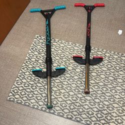 Two Flybar Pogo Sticks