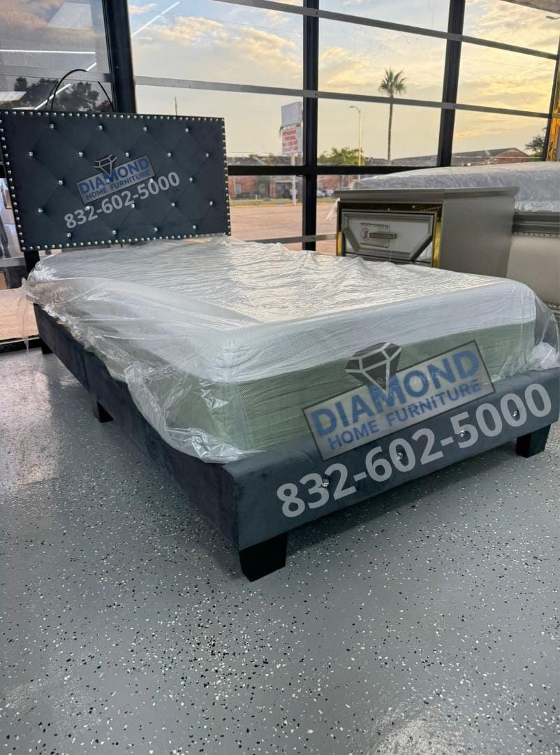 TWIN BED W/ 12” MATTRESS $249