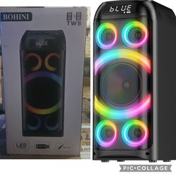 BOHINI Bluetooth Speaker, 160W Peak Powerful