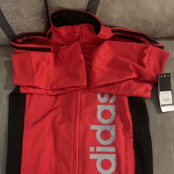 3 New Kids Adidas Jackets Size 10-12