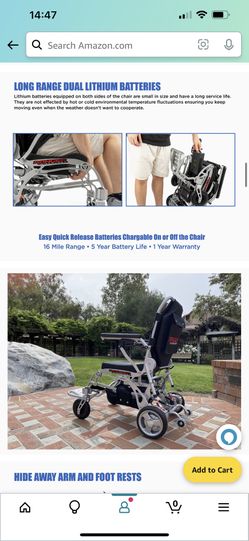 Scooter Wheel Chair Electric