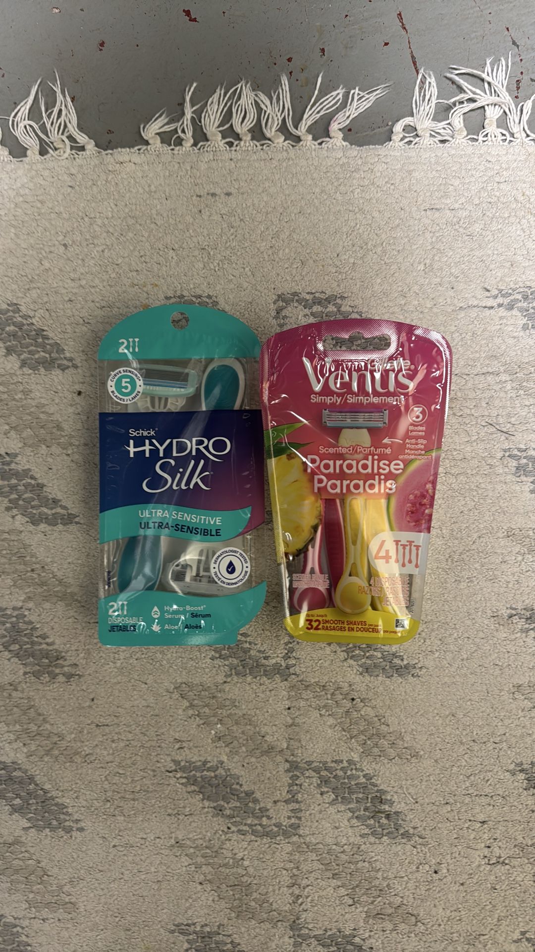Schick & Gillette razors