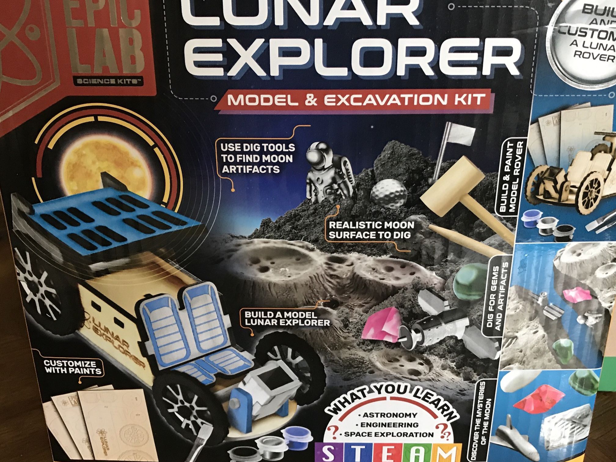 Lunar Model and Excavation Kit