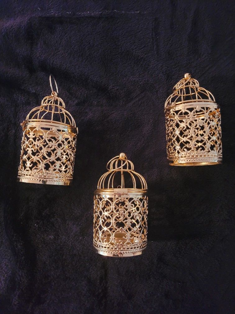 Gold Candle Holders