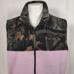 Camo Fleece Vest