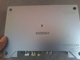 AMPLIFICADOR AMPLIFIER KENWOOD 1000.1 MONO BLOCK GOOD CONDICIÓN ABLO ESPAÑOL