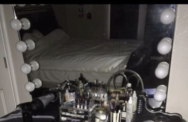 $800 vanity mirror with extra plugs built in. Asking $400