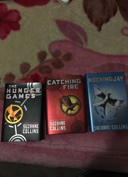 HUNGER GAMES BOOK ALL 3 hard cover