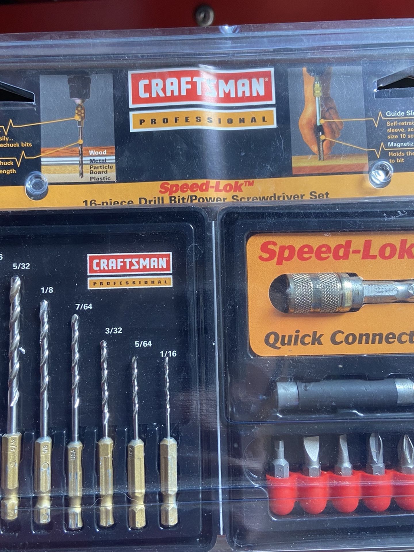 New Craftsman Drill Screwdriver Set 