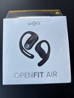 Shokz OpenFit Air Black Open-Ear True Wireless
