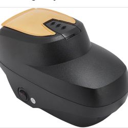 Professional Hot Lather Machine for Shaving Large Capacity Electric Foaming Machine Shaving Foam Machine for Home Salon Barber Shop, Black Gold (US Pl