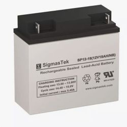 New 12 Volt 18 Ah Batteries 