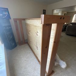 Full Size Wood Bed Frame 