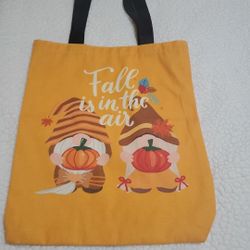 Fall Gnome Tote Bag
