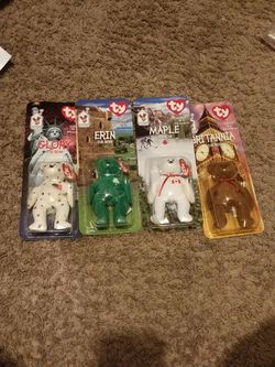 Ty Beanie Babies 1999 Retired set of 4 Ronald McDonald's House Charities