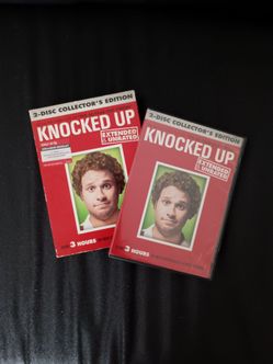 3/$10 🌟 Knocked Up (Extended & Unrated) 2-Disc Collector's Edition DVD Movie
