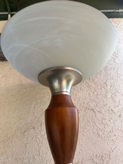 Vintage Wooden Lamp (lampara de madera)